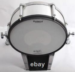 Roland KD-140-SV Bass Drum 14 Silver Electronic Kick Trigger Pad