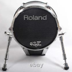 Roland KD-140-SV Bass Drum 14 Silver Electronic Kick Trigger Pad
