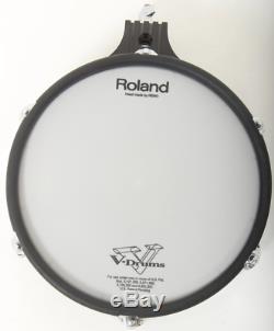 Roland PD-105BK 10 Dual Zone/Trigger Mesh Electronic Drum Pad Electric Kit 1