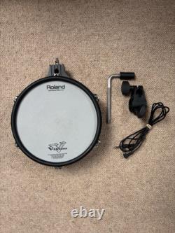 Roland PD-105BK 2-Zone Electronic Drum Pad with Roland Clamp and 2m Cable