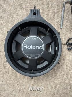 Roland PD-105BK 2-Zone Electronic Drum Pad with Roland Clamp and 2m Cable