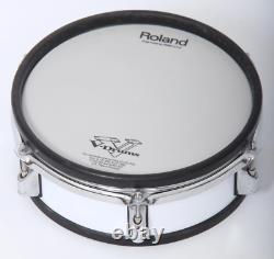 Roland PD-105 WHITE 10 Dual Zone/Trigger Mesh Electronic Drum Pad Electric Kit
