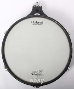 Roland PD-125BK Mesh Drum Pad 12 Electronic Dual Trigger Black Fade Electric