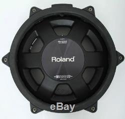 Roland PD-125XS 12 WHITE SNARE Dual Trigger Mesh Electronic Drum Pad