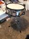 Roland Pd-125xs Sv 12 Silver Mesh Snare Pad Dual Trigger Electronic (120 128)