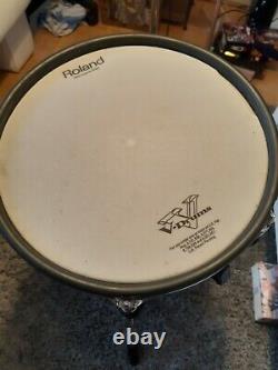 Roland PD-125XS SV 12 Silver Mesh SNARE Pad Dual Trigger Electronic (120 128)