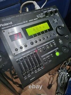 Roland TD12 Full V-Drum Mesh Kit + Extras (TD 12 8 9 15 20 VH11 Electronic)