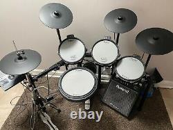 Roland TD17KVX Electronic Drum Kit with upgraded pdx100 pads