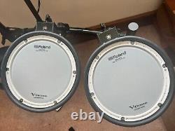 Roland TD17 V-Drums Electronic Drum Kit with Mesh Pads, Throne and Headphones