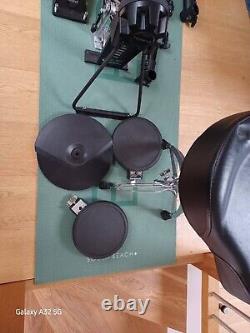 Roland TD4 Percussion Electronic Drum Set including kick pedal and drum throne