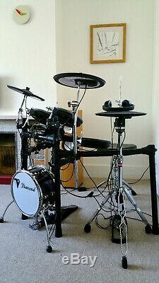 Roland TD4 electronic mesh V-Drums UPGRADED with quality extras