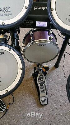 Roland TD4 electronic mesh V-Drums UPGRADED with quality extras