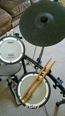 Roland TD4 electronic mesh V-Drums UPGRADED with quality extras