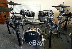 Roland TD50K Electronic Kit with 50kv Bass and Hi-hat upgrades Mint condition