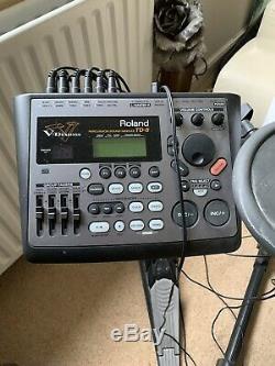 Roland TD8 Electronic Drum Kit With Stool, Pedals, Roland Headphones And Module