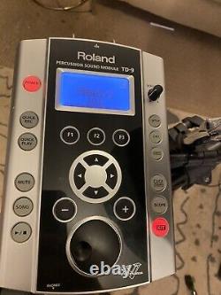 Roland TD9 + PD85 Snare. Electronic Drum Kit and Amp. V-Drums TD-9