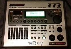 Roland TDW-20 Expanded Electronic Drum Kit Module inc 256MB compact flash card