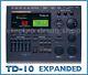Roland Td-10 V Drums Electronic Module Drum Brain Expanded With Tdw-1