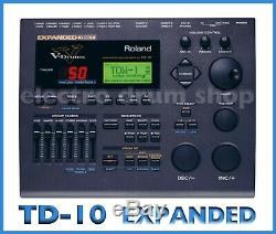 Roland TD-10 V Drums electronic module DRUM brain EXPANDED with TDW-1