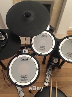 Roland TD-11KV Electronic Drum Kit stool sticks headphones package extra cymbal