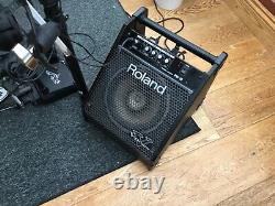 Roland TD-11K Electronic V Drum Kit + Roland PM-10 Amp + All Extras