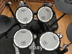 Roland TD-11K Electronic V Drum Kit + Roland PM-10 Amp + All Extras