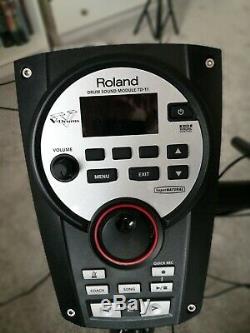 Roland TD-11 Electronic Mesh Head Drum Kit, Stool and Sticks (no headphones)