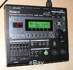 Roland TD-12K V Drums electronic kit vh 11 hi hat Excellent set VEX pack