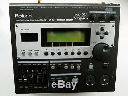 Roland TD-12 Module Brain for Electronic Drum Kit. + Mount + Power Lead