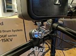 Roland TD-15KV Electronic Drum Kit + M-Audio Subwoofer and Behringer Speakers