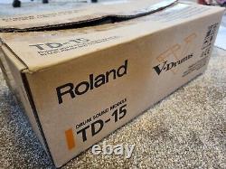 Roland TD-15 Drum Module TD15 TD 15 Cables, V Expression Evolution Upgrade
