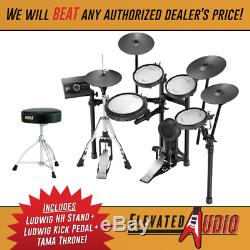 Roland TD-17KVX Electronic Drum Kit + Bass Pedal, Hi Hat Stand & Drum Throne