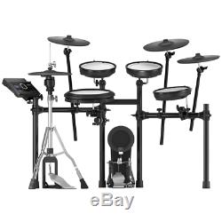 Roland TD-17KVX Electronic Drum Kit + Bass Pedal, Hi Hat Stand & Drum Throne