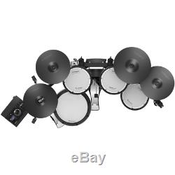 Roland TD-17KVX Electronic Drum Kit + Bass Pedal, Hi Hat Stand & Drum Throne