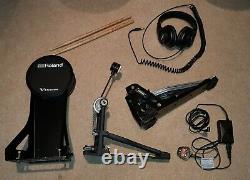 Roland TD-17KV Electronic Drum Kit +Mapex Kick Petal +Shure Headphones +Sticks