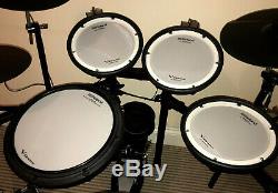 Roland TD-17KV Electronic Drum Kit / Percussion Set + Bass Drum Pedal + Throne