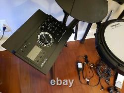 Roland TD-17 KV-S V-Drums Electronic Kit With KT-10 Kick Pedal Lightly Used