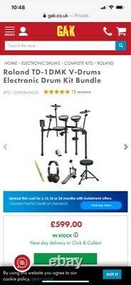 Roland TD-1DMK V-Drums Electronic Drum Kit