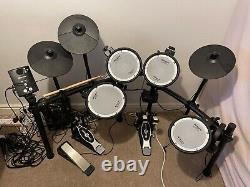 Roland TD-1DMK V-Drums Electronic Drum Kit Double Kick Bundle