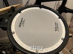 Roland TD-1DMK V-Drums Electronic Drum Kit Double Kick Bundle