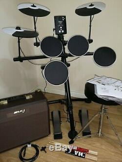 Roland TD-1KV Electronic V Drums Kit with 35W acoustic amp, stool & sticks