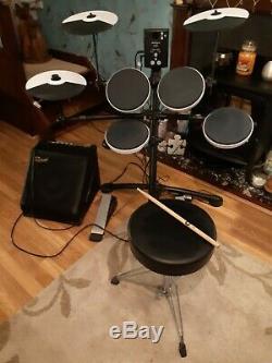 Roland TD-1K Electronic V Drum Kit including redwood dr-30 speaker and stool