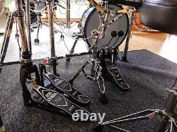 Roland TD-20KX V-Drums with BIG additions, Tama/Pearl hardware + hard cases