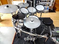 Roland TD-20KX V-Drums with BIG additions, Tama/Pearl hardware + hard cases