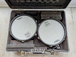 Roland TD-20KX V-Drums with BIG additions, Tama/Pearl hardware + hard cases