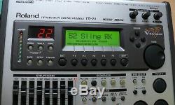 Roland TD-20 V Drums brain electronic module (9 VEX PACKS) CF card SCREEN GOOD