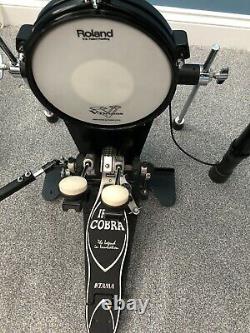 Roland TD-25KV Electronic Drum Kit Roland PM-10 monitor stool Iron Cobra pedals