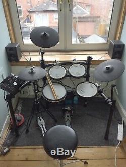 Roland TD-25K Electronic V-Drums Drum Kit, With Mapex Hi-hat stand/Pedal, Stool