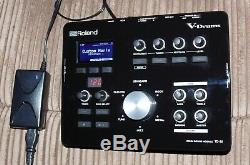 Roland TD-25 V Drums electronic module BOXED harness PSU mount drum key manual