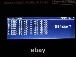 Roland TD-30, TD30 V- Drum Brain Sound Module. MINT